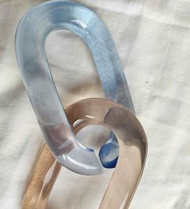 Cadena de eslabones de resina hecha a mano de alta calidad para decoración de pared - Product Image 4