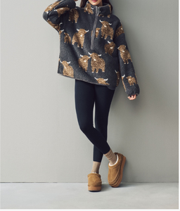 Professional Custom Sublimation 100% Cotton Women Sweatshirt Fleece Plain <b>Sweater</b> long sleeve sweatshirt - Product Image 6