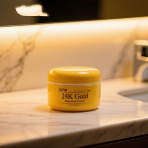 Crema Hidratante Premium Gold 110g, Luminosidad, Elasticidad, Nutrición, Cuidado Facial, para Todo Tipo de Piel - Product Image 2