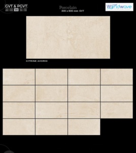 Azulejos de Porcelana Premium para Revestimiento de Paredes de 300x600 mm, Borde Texturizado Rectificado, Sin Grosor, de 8 mm a 10 mm, Embalaje Resistente para Exportación - Product Image 4