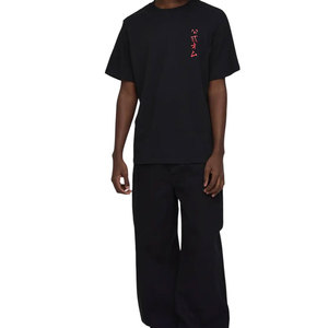 T-shirts décontractés pour hommes, design personnalisé, nouvelle collection été, vente en gros, 100% coton, impression en relief, t-shirt oversize - Product Image 5