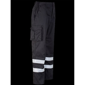 Custom Made <b>Hi</b>-<b>Vis</b> Safety <b>Pants</b> Black Polyester High Visibility Reflective Windproof Protective Safety <b>Pants</b> - Product Image 6
