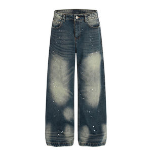 Jeans American Vintage de Invierno, Tejidos en Algodón, Ligeros, Resistentes al Viento, Ecológicos, Transpirables, de Cintura Media, Corte Recto, para Hombre y Mujer, Casuales - Product Image 2