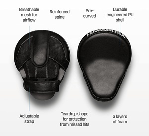 Custom Logo <b>Focus</b> <b>Pad</b> 100% High Thai Strike <b>Focus</b> Punching Kickboxing Training Punch Mitts <b>Pad</b> - Product Image 6