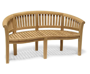 Teak Oval <b>Table</b> <b>And</b> <b>Bench</b> Dining Set Outdoor Furniture 6 Seater Weather Resistant Traditional Style - Product Image 3