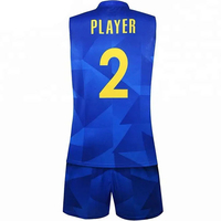 Uniformes de Voleibol para Hombre, Manga Corta, Tallas Grandes, 100% Poliéster, Transpirables, Alta Calidad, Venta al Por Mayor