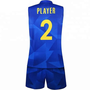 Uniformes de Voleibol para Hombre de Alta Calidad, 100% Poliéster, Hechos Profesionalmente, Venta al Por Mayor - Product Image 3