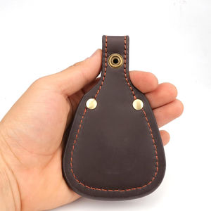 New Leather Gun Barrel Rest Toe Protector Pad Brown Thick Leather Shooting & Hunting <b>Support</b> Cushion Accessories - Product Image 4