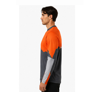 Créez votre propre design, logo personnalisé, maillot de motocross 6XL, service OEM, vêtements d'équipe, manches longues, polyester, vêtements de sport, maillot de motocross - Product Image 1
