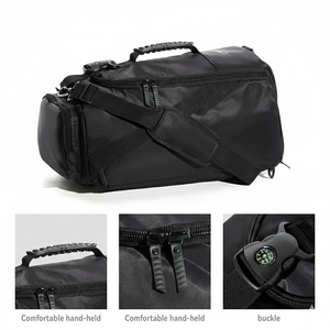Bolsa Deportiva de Viaje Cadora, Resistente al Agua, Portátil, Gran Capacidad, con Compartimento para Zapatos, Unisex, Ligera, Plegable, para Gimnasio - Product Image 2
