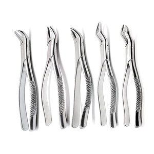 Ensemble de forceps d'extraction dentaire professionnels en acier inoxydable, outils chirurgicaux pour l'extraction des dents, soins bucco-dentaires, clinique - Product Image 1