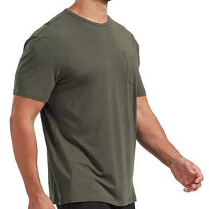 Nouveau T-shirt formel élégant pour homme 2025 – 100 % coton, manches courtes, coupe ample, tissu tricoté, motif lettres, anti-boulochage - Product Image 6