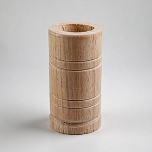Vaso de Agua de Madera de Jamun Natural – Taza Ecológica de Madera para Beber, Empaque Personalizado, Proveedor Mayorista de la India - Product Image 1