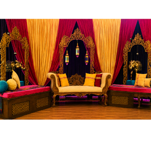 Ulgbest — accessoires de décoration de thème Mehndi et scouet, jolies décorations masculines arabes et marocaines, scène Mehndi, superbe - Product Image 1