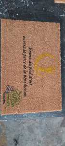 Fournisseur en gros entrepôt USA Canada Tapis de porte extérieur en coco coir et PVC tufté - Product Image 2