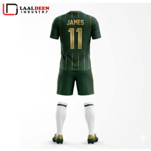 ชุดฟุตบอลทีมสโมสร ราคาขายส่ง ชุดฟุตบอล 25/26 โลโก้สั่งทำ โพลีเอสเตอร์ 100% ชุดทีม, โลโก้ และหมายเลขสั่งทำได้ - Product Image 2