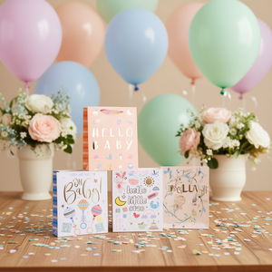 Borsa Regalo ILAN 26x32x10cm per Decorazioni Baby Shower - Product Image 3