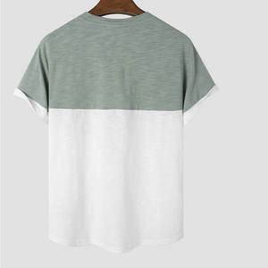 เสื้อยืดบุรุษ วินเทจ ผ้าฝ้ายล้างน้ำ สไตล์ลำลอง แฟชั่นสตรีทแวร์ ใส่ได้ทุกวัน - Product Image 2