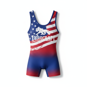 Traje de Lucha Libre para Adultos, Spandex/Poliéster, Logotipo y Tallas Personalizadas, Tallas Grandes para Levantamiento de Pesas, UPF 50+, Absorbe la Humedad - Product Image 1