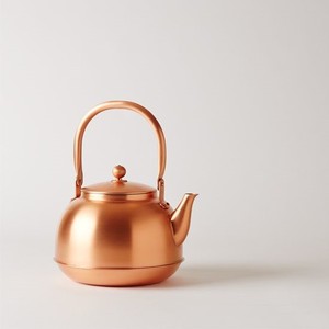 Vintage Style Copper <b>Kettle</b> Matte Finish Handmade Water Boiler with Handle for <b>Tea</b> Coffee Brewing Kitchen Décor Gift Item - Product Image 5