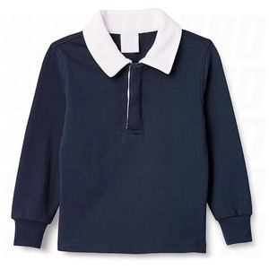 High Quality Custom <b>Men's</b> Vintage Rugby Jersey <b>Jumper</b> Solid <b>Pattern</b> Unusual Polo Shirts with Anti Pilling Feature Sportswear - Product Image 1