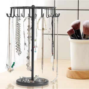 Organizzatore Girevole Nero per Gioielli, per Collane e Bracciali - Product Image 2