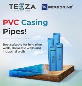 Tuyau de revêtement de puits foré HydroCore en PVC bleu de 160 mm, longueur 3 m, épaisseur 5 mm, extrémité plate, classe CM, pression 10 kg pour utilisation en eau souterraine - Product Image 6