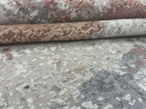 Soft Luxury <b>Machine</b> Made Wool Abstract Modern Low Pile Carpet Floor Covering for Elegant Interior Decoration - Product Image 4
