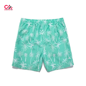 <b>Men</b> Casual Swim <b>Trunks</b> 100% Polyester Solid Pattern Eco-Friendly Quick Dry 1 Piece Front Logo Wholesale Price Good Quality - Product Image 2