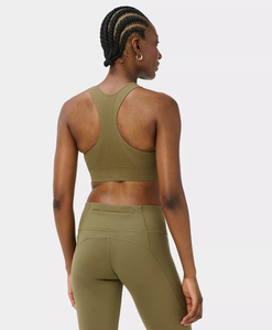 Top Corto de Moda Urbana para Mujer al por Mayor, Top Ajustado Personalizado de Algodón Elástico, Sexy - Product Image 2