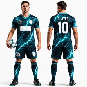 Wholesale Sublimation Sportswear Soccer Uniform Custom Football Team <b>T</b>-<b>Shirt</b> Breathable Soccer Jersey With Embroidered - Product Image 1