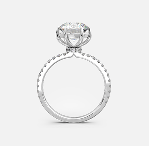 Bague Cosmic Allure à taille ronde de 2,00 carats - Product Image 3
