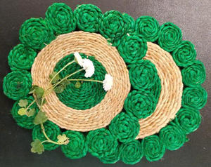 เฟิร์นผักตบชวาทรงกลมหรูหราเป็นมิตรกับสิ่งแวดล้อม สำหรับงานแต่งงาน ตรุษจีน วันขอบคุณพระเจ้า และคริสต์มาส - ชุดแพ็คเกจสำหรับตกแต่งภายในหลายชิ้น - Product Image 1