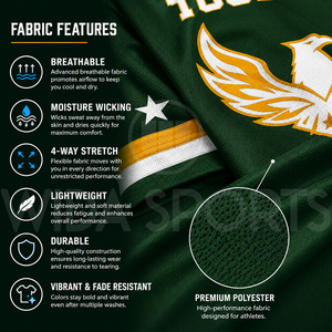 Trending Custom Printed Lacrosse Teamwear Sublimation Jersey Moisture Wicking Eco-Friendly Breathable Lacrosse Uniform Factory - Product Image 5