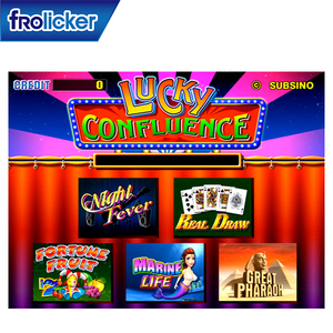 Meilleures ventes LUCKY COMBO 5 en 1 Jeux multiples GREAT PHARAOH NIGHT FEVER MARINE LIFE FORTUNE FRUIT REAL DRAW Jeu PCB d'arcade - Product Image 1