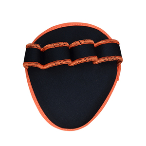 Grip Men Fitness Sports Body Building Gym Hand Palm Protector Grip Pads Natural Rubber PVC Weightlifting Workout Adjustable - Product Image 1