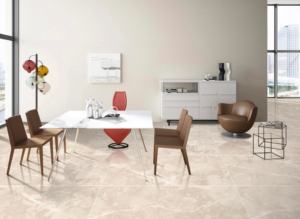 Losas de porcelana con acabado de titanio brillante de 800x1600, 1200x1800, 750x1500 mm diseñadas para interiores y exteriores contemporáneos de alta gama. - Product Image 4