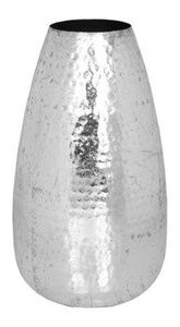 Modern Hammered aluminium Tabletop Vase Handmade Decorative Flower Pot for Home Interior Design - Product Image 2