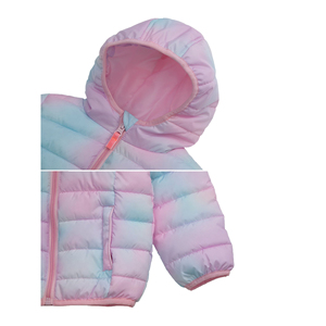 Jolie doudoune matelassée et compressible en duvet de coton pour enfants (garçons et filles), idéale pour l'hiver et offrant une chaleur variée - Product Image 3