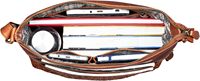 Nouveauté Sac bandoulière en cuir véritable style classique motif losanges fermeture éclair unisexe usage quotidien couleur beige d'Inde