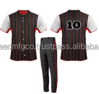 Nuevo uniforme de béisbol de moda para jugadores conjuntos de uniformes de béisbol de moda de alta calidad característica transpirable - Product Image 5