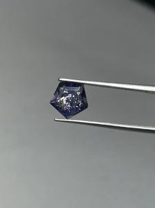 Pentagon Shape Natural Faceted Blue Iolite Fancy Cut - Product Image 2
