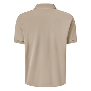 Polo homme coupe ajustée respirant couleur unie, design unique, dernière nouveauté, vente en gros, service OEM personnalisé - Product Image 2