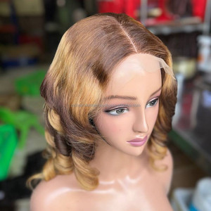 วิกผมแท้ 100% กำลังฮิต วิกผมเวียดนามแบบไม่ต้องใช้กาว ติดตั้งง่าย ปรับแต่งสีและเนื้อผมได้ ความหนาแน่น 180% - Product Image 1