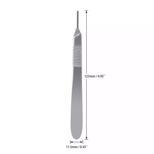 Premium No. 3 Surgical Scalpel Handle Stainless Steel BP Handle for Precision Incision & Dissection Medical Scalpel BP Handle - Product Image 5