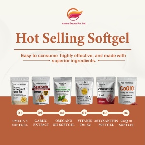 Private Label Cod <b>Liver</b> Oil Softgel Capsules Vitamin A D OEM Bulk - Product Image 6