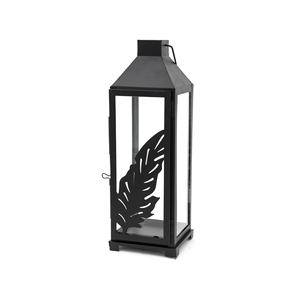 2026 Classic Elegant Ramadan Home Decorations <b>Black</b> Metal <b>Candle</b> Holder <b>Lantern</b> <b>with</b> Unique Design Handmade Durable - Product Image 2