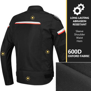 Veste de moto sportive pour homme en Cordura, ignifuge, grande taille, mode hiver, vente en gros OEM - Product Image 4
