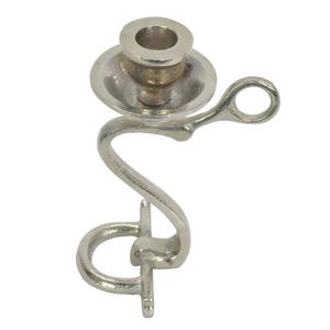 Aluminium Decorative Horse Bit <b>Pillar</b> Candle Holder Anti Slip Latest Design Handmade Candle Stand For Table Decor Items - Product Image 2
