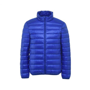 Chaqueta Acolchada Ligera para Hombre en Verde Oliva, Negro, Borgoña, Gris, Naranja y Azul Rey, Abrigo de Invierno Plegable con Logotipo Personalizado OEM - Product Image 3
